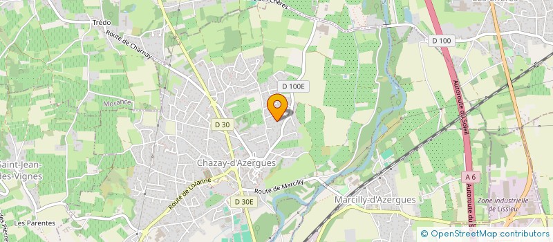 localisation de l'entreprise SCM MEDICAL MORANCE  MORANCE