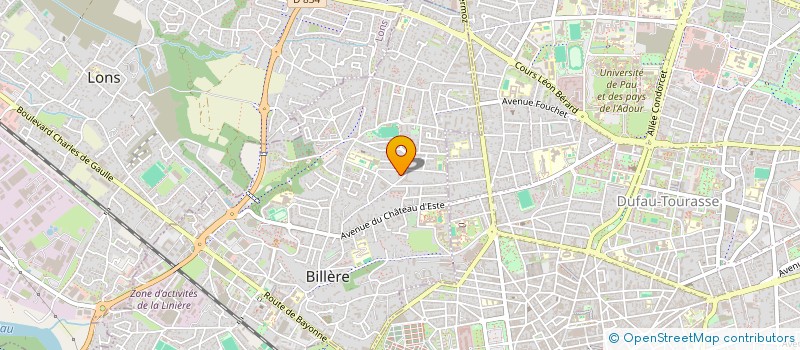 localisation de l'entreprise SCM MEDICALE BILLEROISE à BILLERE