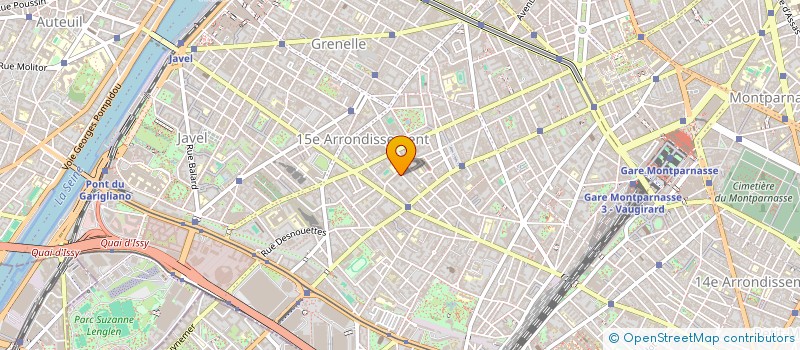 localisation de l'entreprise SCM MEDICALE CONVENTION  PARIS