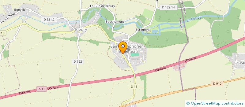 localisation de l'entreprise SCM MEDICALE DE ST SYMPHORIEN à AUNEAU-BLEURY-SAINT-SYMPHORIEN