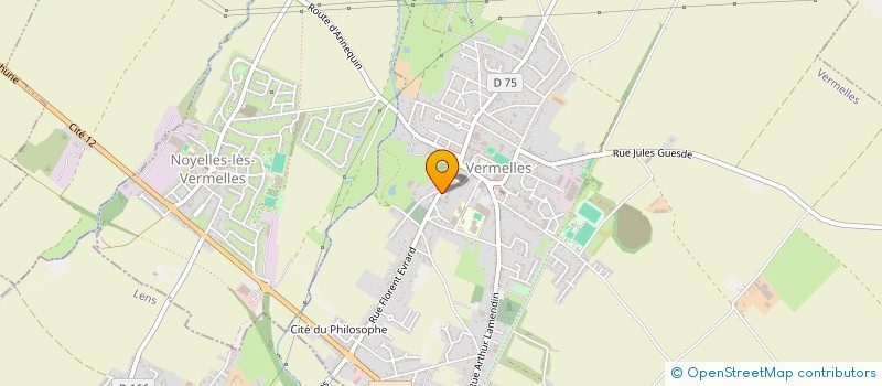 localisation de l'entreprise SCM MEDICALE DE VERMELLES  VERMELLES