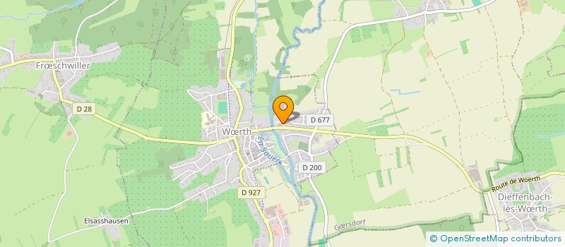 localisation de l'entreprise SCM MEDICALE DES AULNES  WRTH