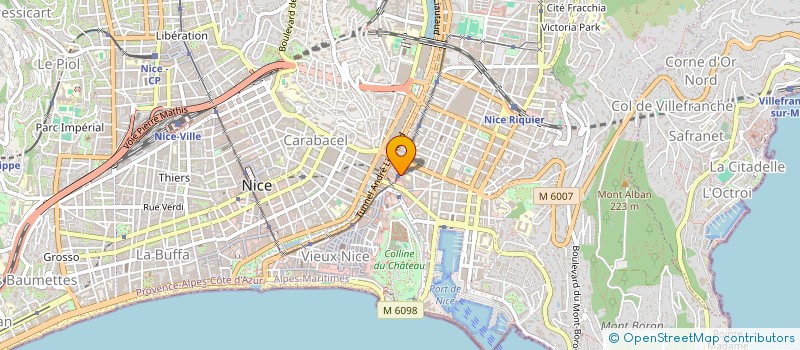 localisation de l'entreprise SCM MEDICALE ET DENTAIRE REPUBLIQUE à NICE
