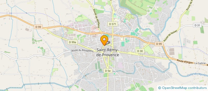 localisation de l'entreprise SCM MEDICALE GAMBETTA DE SAINT REMY  SAINT-REMY-DE-PROVENCE