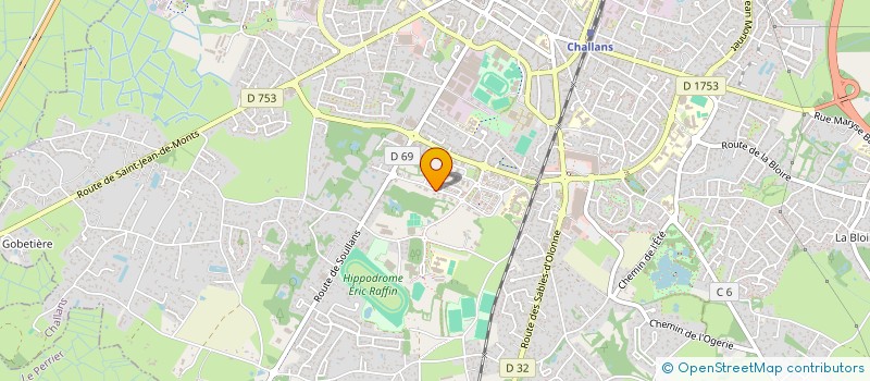 localisation de l'entreprise SCM MEDICALE MASIJOLI à CHALLANS