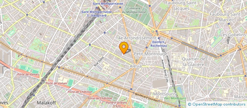 localisation de l'entreprise SCM MEDICALE OPS à PARIS