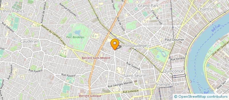 localisation de l'entreprise SCM MEDICALE RENAN à BORDEAUX