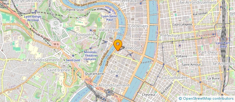 localisation de l'entreprise SCM MEDICALE TILSITT  LYON