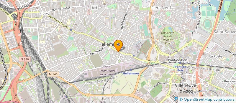 localisation de l'entreprise SCM MEDICALE YAMAVI à LILLE