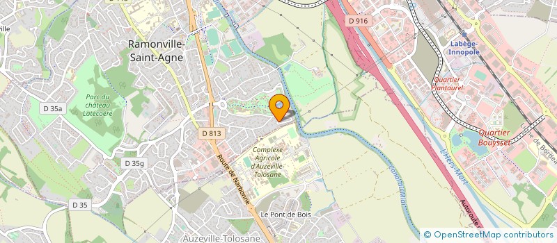 localisation de l'entreprise SCM MEDICAUZEVILLE MOYENS  RAMONVILLE-SAINT-AGNE