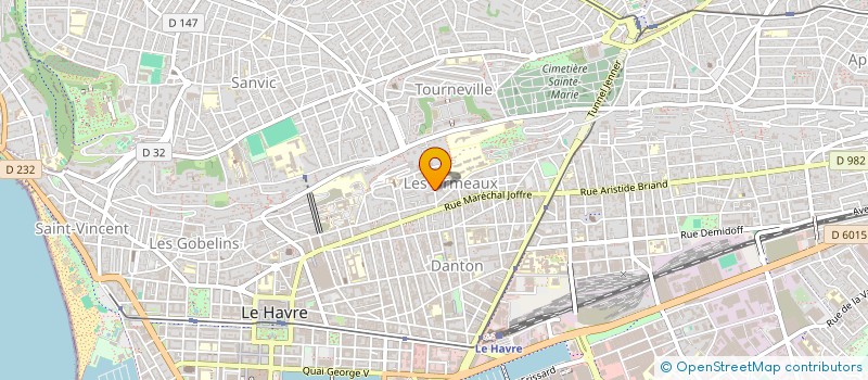 localisation de l'entreprise SCM MEDICO CHIRURGICALE à LE HAVRE