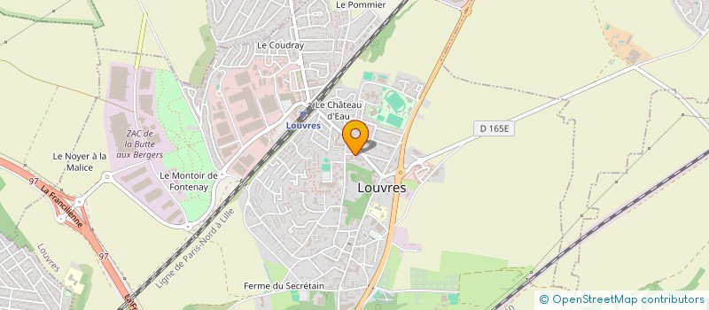 localisation de l'entreprise SCM MEDINA-POINT  LOUVRES