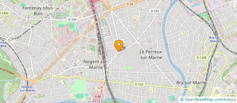 localisation de l'entreprise SCM MEDIPARC à LE PERREUX-SUR-MARNE