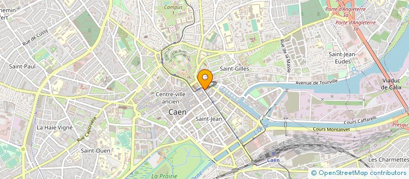 localisation de l'entreprise SCM MEDIPSY à CAEN