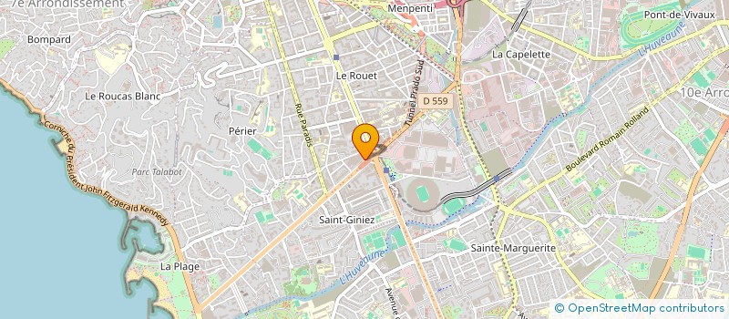 localisation de l'entreprise SCM MEDIPSY  MARSEILLE