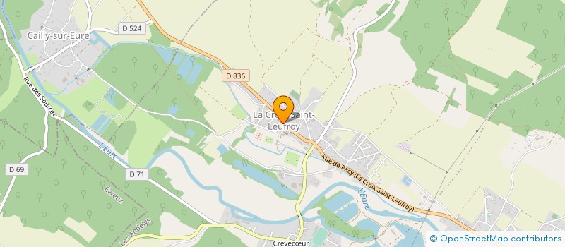 localisation de l'entreprise SCM MEDIVAL à CLEF VALLEE D'EURE