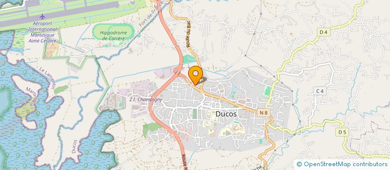 localisation de l'entreprise SCM MEGASTAR  DUCOS