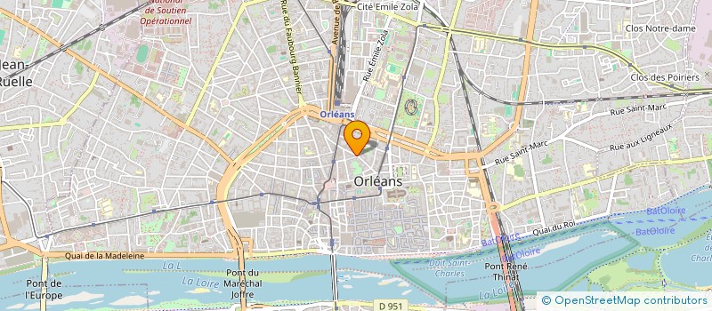 localisation de l'entreprise SCM MELLUL ROQUES à ORLEANS