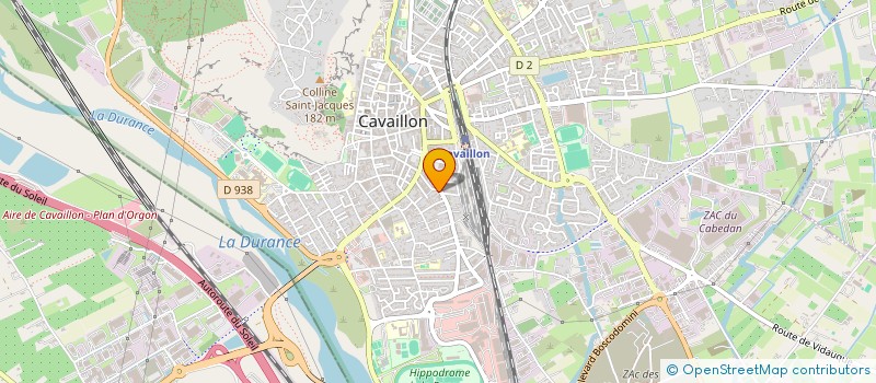 localisation de l'entreprise SCM MEOU ATTARD  CAVAILLON