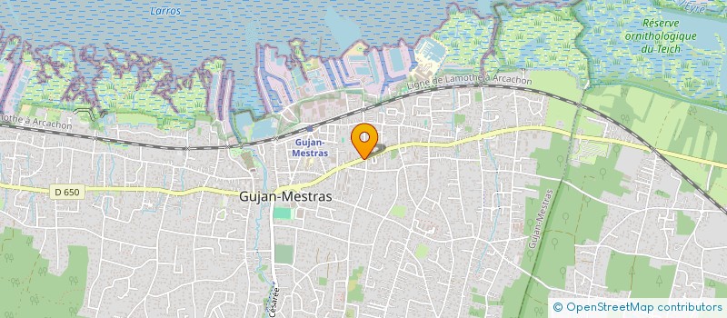 localisation de l'entreprise SCM MESTRASSAISE  GUJAN-MESTRAS