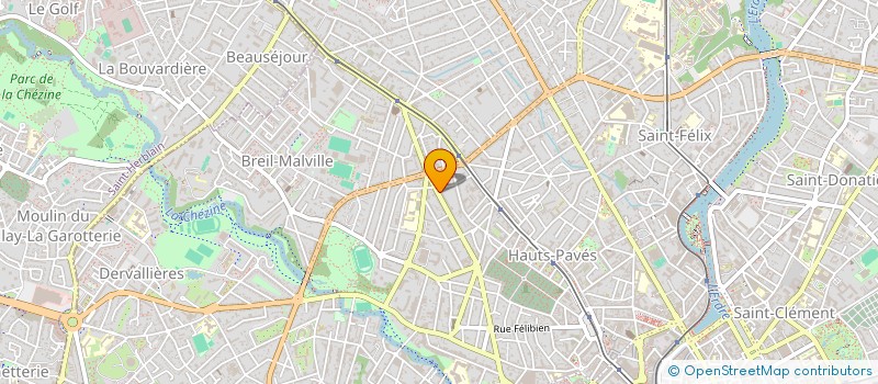 localisation de l'entreprise SCM MEUNIER DE QUERLON à NANTES