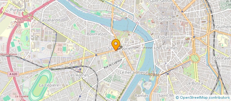 localisation de l'entreprise SCM MEYOUDOR à TOULOUSE