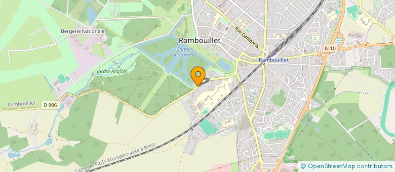 localisation de l'entreprise SCM MIESCH CARON à RAMBOUILLET