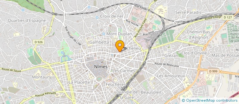 localisation de l'entreprise SCM MILOVANOFF-AUFRERE  NIMES