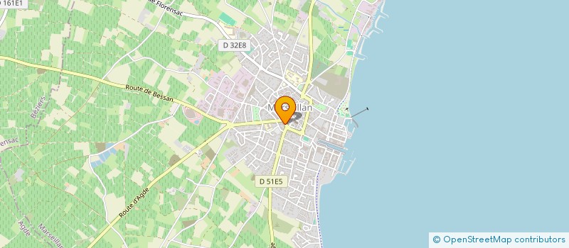 localisation de l'entreprise SCM MK MARSEILLAN à MARSEILLAN