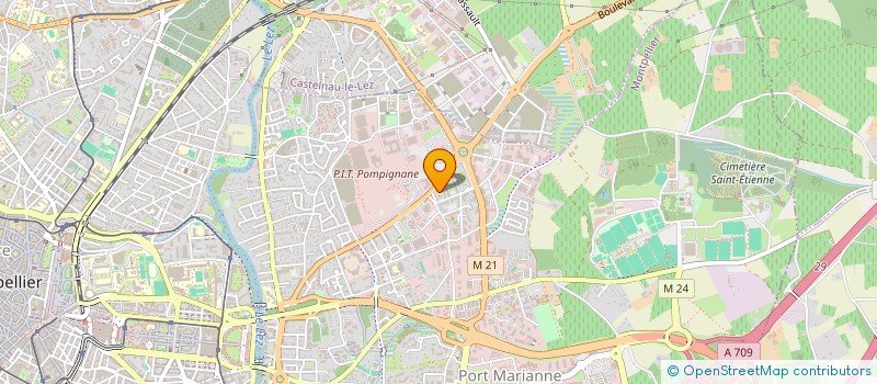 localisation de l'entreprise SCM MK PABO à MONTPELLIER