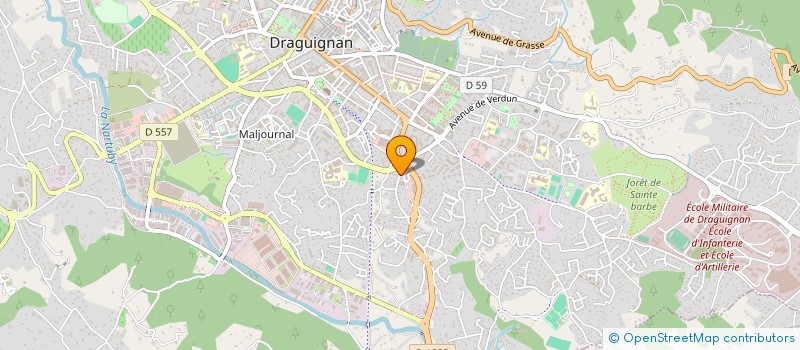 localisation de l'entreprise SCM MKDS  DRAGUIGNAN