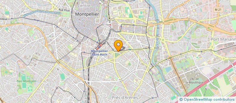 localisation de l'entreprise SCM MME B ROUCANTE MME R MEYZIE à MONTPELLIER
