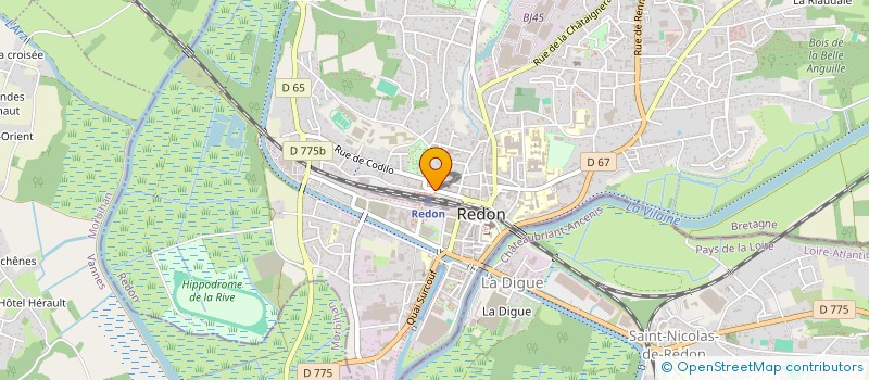 localisation de l'entreprise SCM MOISON TOUCHAIS, SOCIETE EN LIQUIDATION à REDON