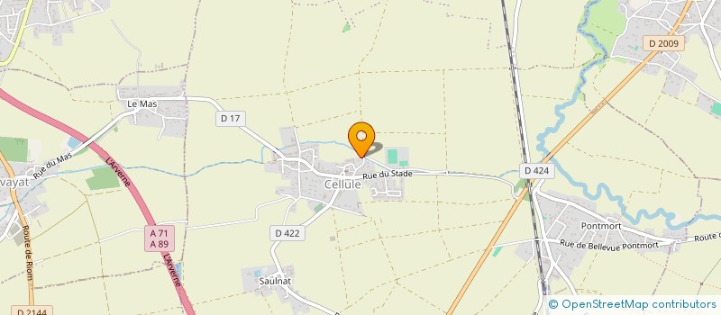 localisation de l'entreprise SCM MORGE - COLIN PEYRIN - MARCHAND  LE CHEIX