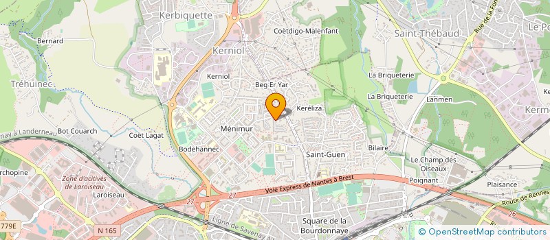 localisation de l'entreprise SCM MORISOT à VANNES