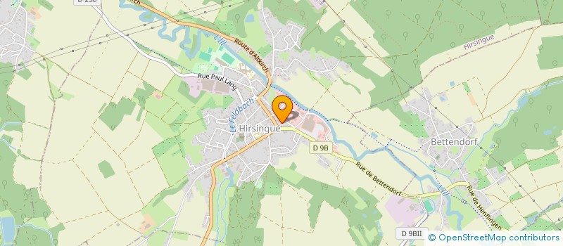 localisation de l'entreprise SCM MOSER SCHICKLIN STEGMANN  HIRSINGUE