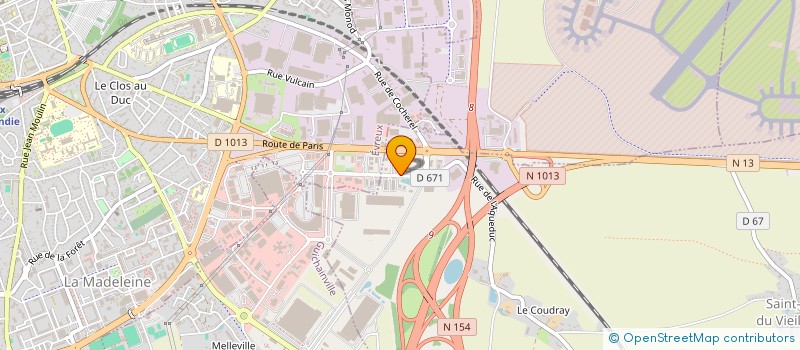 localisation de l'entreprise SCM MOTTO à LE VIEIL-EVREUX