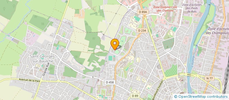 localisation de l'entreprise SCM MOUTON FRANCOISE ET N'GUYEN HERVE à AUXERRE
