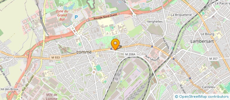 localisation de l'entreprise SCM MSP DU 723  LILLE