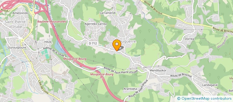 localisation de l'entreprise SCM MUGERTARRABI  MOUGUERRE