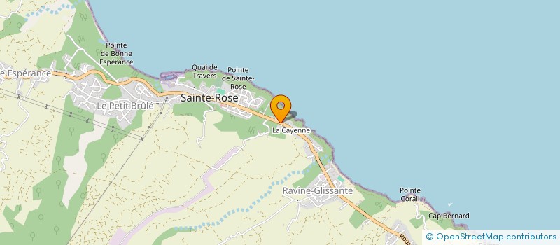 localisation de l'entreprise SCM NANECOU ROBERT à SAINTE-ROSE