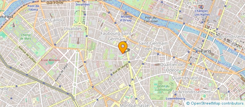 localisation de l'entreprise SCM NARBONNE 7  PARIS