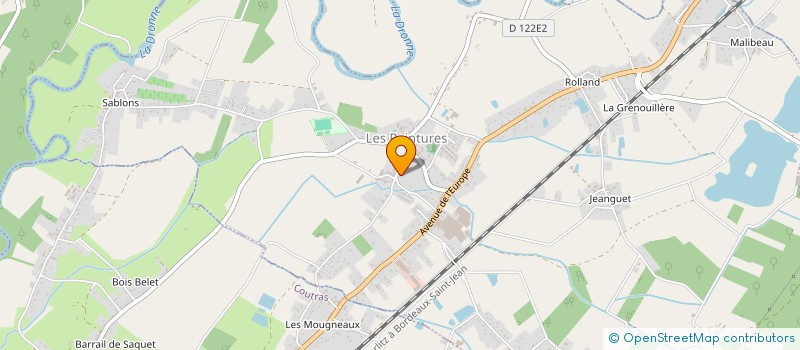 localisation de l'entreprise SCM NAVARRE  GUITRES