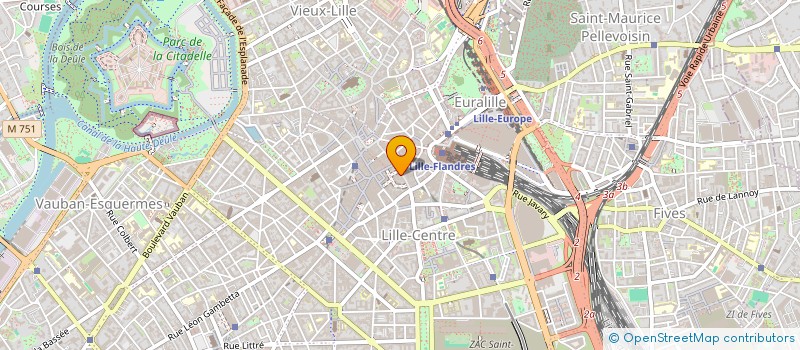 localisation de l'entreprise SCM NB AVOCATS  LILLE