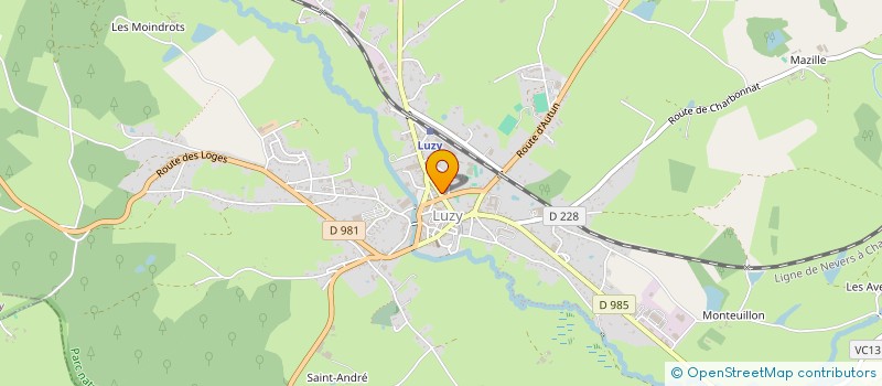 localisation de l'entreprise SCM NEANT FREDERIC ET BURTEY JOELLE à LUZY