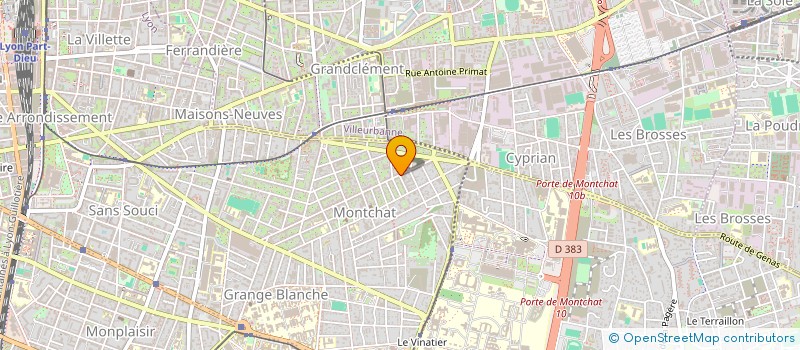 localisation de l'entreprise SCM NEO KINE  LYON