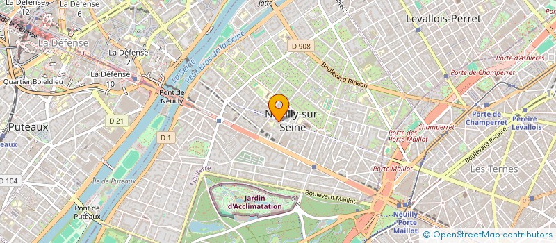 localisation de l'entreprise SCM NEUILLY ROULE à NEUILLY-SUR-SEINE
