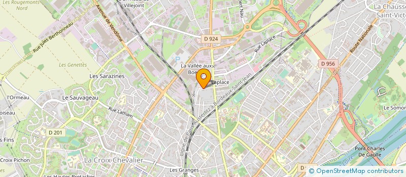 localisation de l'entreprise SCM NEURO 41  BLOIS