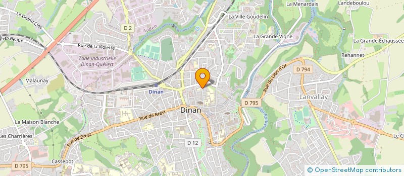 localisation de l'entreprise SCM NIBROC à DINAN