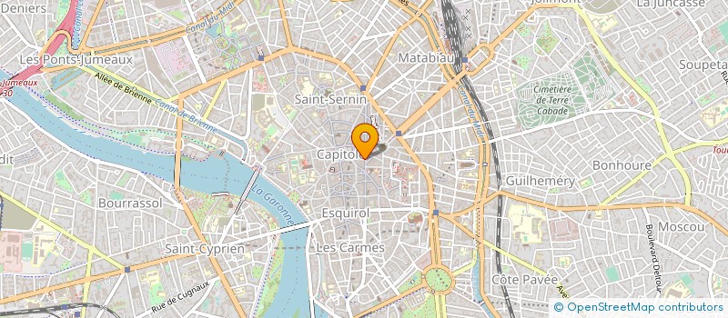 localisation de l'entreprise SCM NICOLAS FORTAGE à TOULOUSE